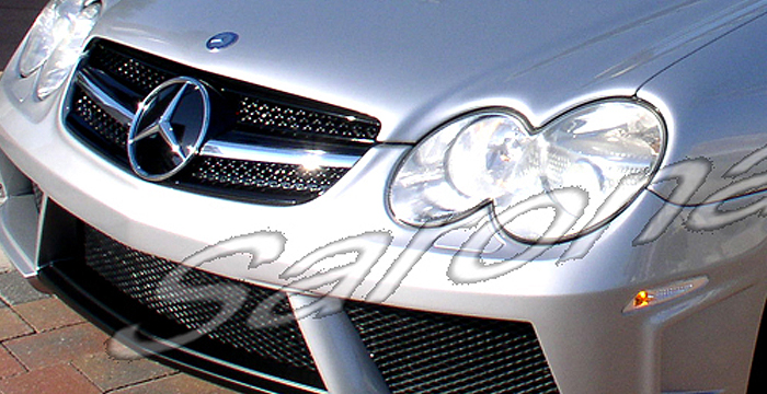 Custom Mercedes SL  Convertible Grill (2003 - 2008) - $249.00 (Part #MB-016-GR)